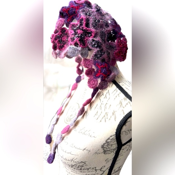 Vintage Earflap Statement Hat
(Wool-Silk-Blend & Sequin)
Like New / Never Worn - Picture 1 of 8